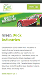 Mobile Screenshot of greenduckindustries.com
